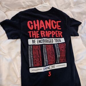Chance the Rapper 2017 tour shirt